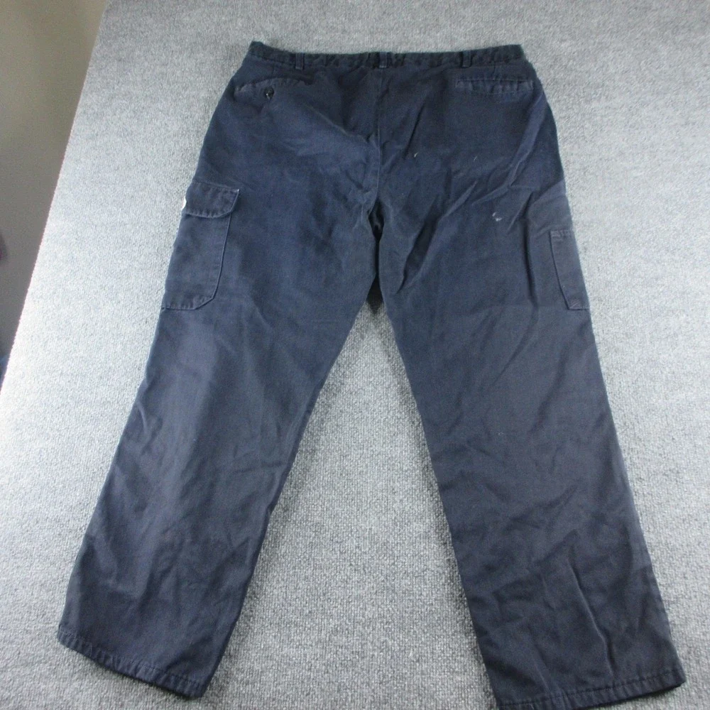 Bulwark FR Cargo Pants Mens 40x29 Blue Flame Resistant Workwear Relaxed Fit
